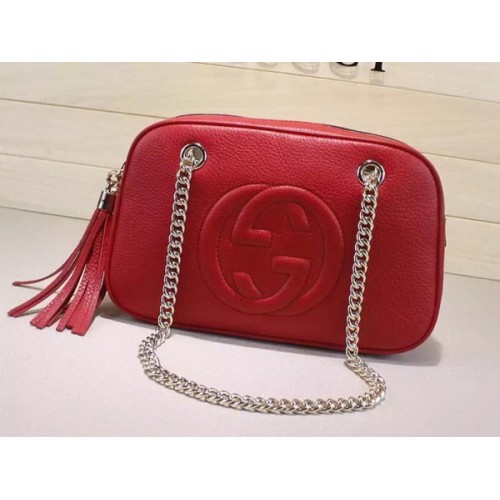 Gucci Soho Umhängetaschen 308983 Rot