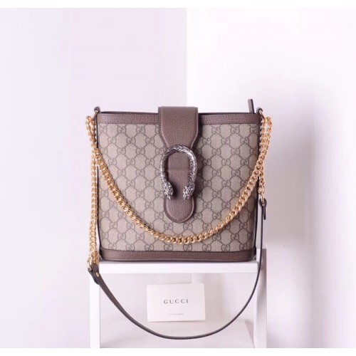 Gucci Vintage Dionysian Bucket Bag 49962 Braun