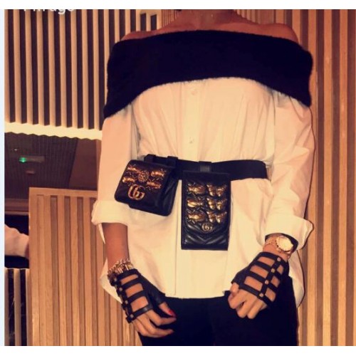 Gucci Geldbörse Gürteltasche GG2536 Schwarz