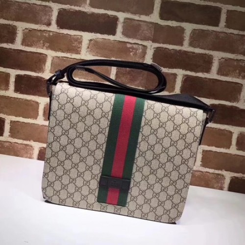Gucci GG Supreme Umhängetasche 475432 Braun