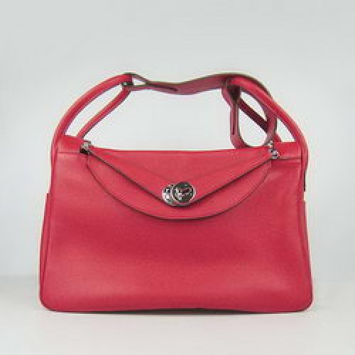 Hermes Lindy 34CM Umhängetasche 6208 Rot