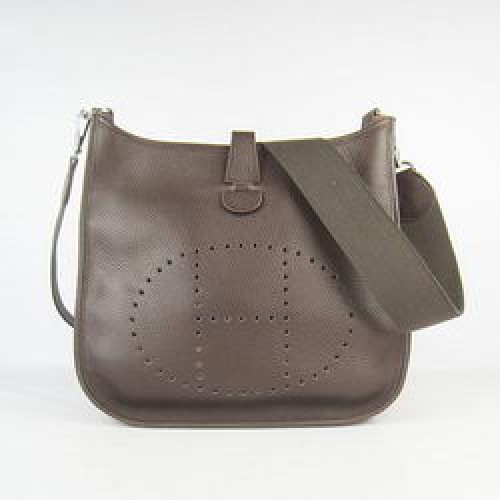 Hermes Evelyne Messenger Bag 6309 Dunkler Kaffee