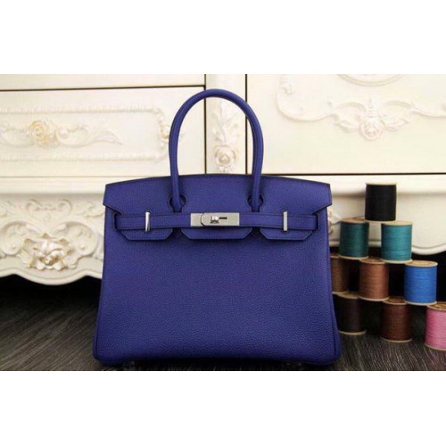 Hermes Birkin 35CM 30CM Tragetasche Original Leder HB35O Royal