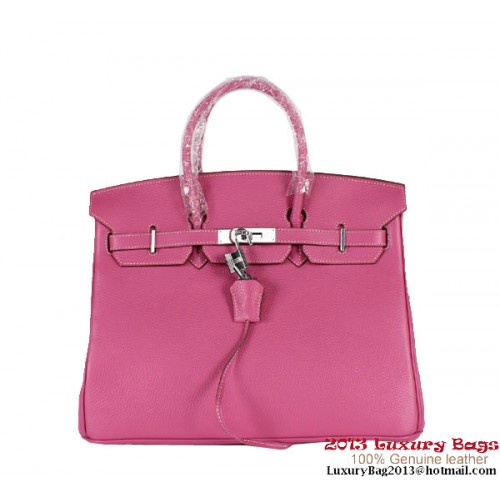 Hermes Birkin 35CM Tragetasche Clemence Leder H-35 Pfirsich