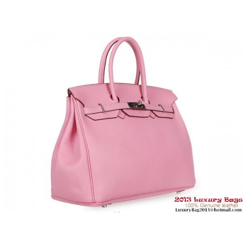 Hermes Birkin 35CM Tragetasche Clemence Leder H1035 Pink