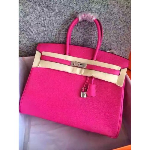 Hermes Birkin Bag Original Togo Leder 17825 Rose