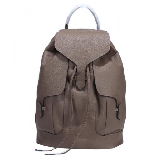 Hermes Rucksack aus Kalbsleder H1718 Grau