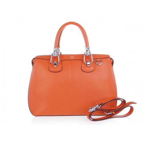 Hermes Kalbsleder Umhängetasche H0322 Orange