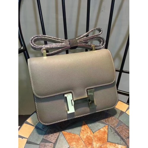 Hermes Constance Bag Kalbsleder H9978 Grau