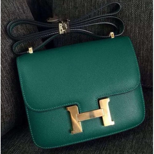 Hermes Constance Bag Kalbsleder H9999 Grün