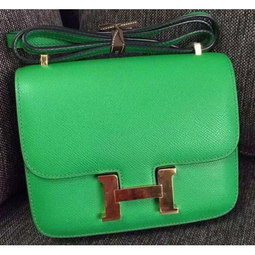 Hermes Constance Bag Kalbsleder H9999 Hellgrün