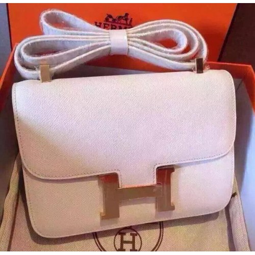 Hermes Constance Bag Kalbsleder H9999 Weiß