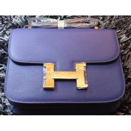 Hermes Constance Tasche Litschileder H9998 Royal
