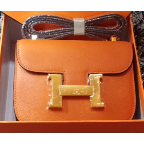 Hermes Constance Tasche Litschileder H9999L Orange