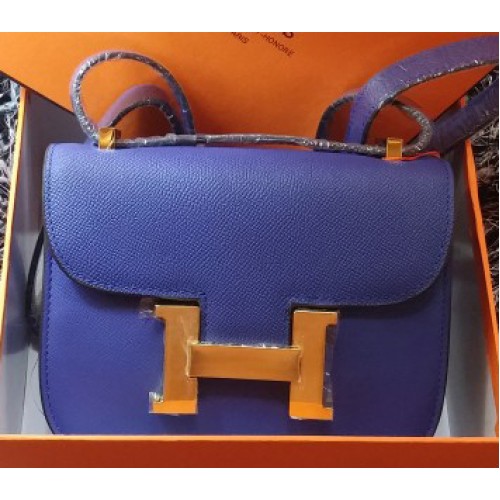 Hermes Constance Tasche Litschileder H9999L Royal