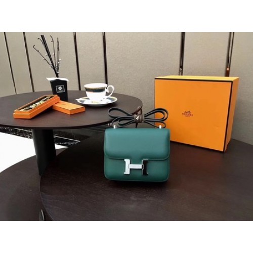 Hermes Constance Tasche Original Kalbsleder H9910 Grün