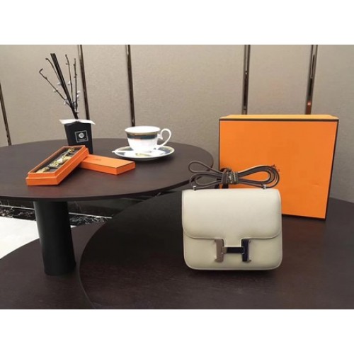 Hermes Constance Tasche Original Kalbsleder H9910 OffWhite
