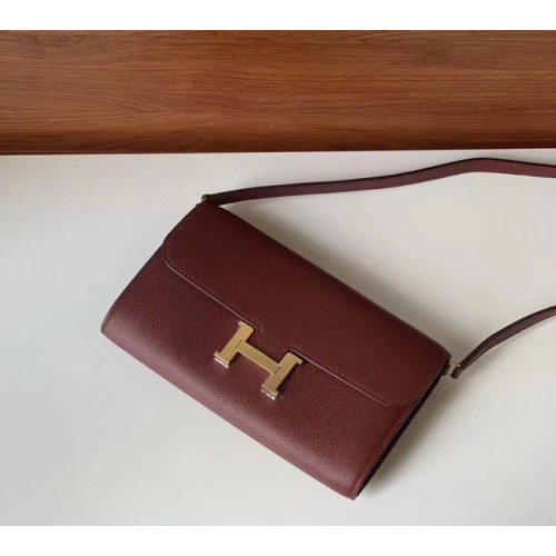 Hermes Constance to go Minitasche H4088 Burgund