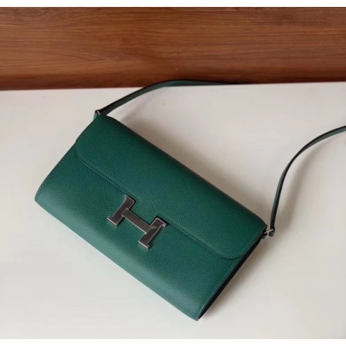 Hermes Constance to go Mini Bag H4088 schwarzgrün