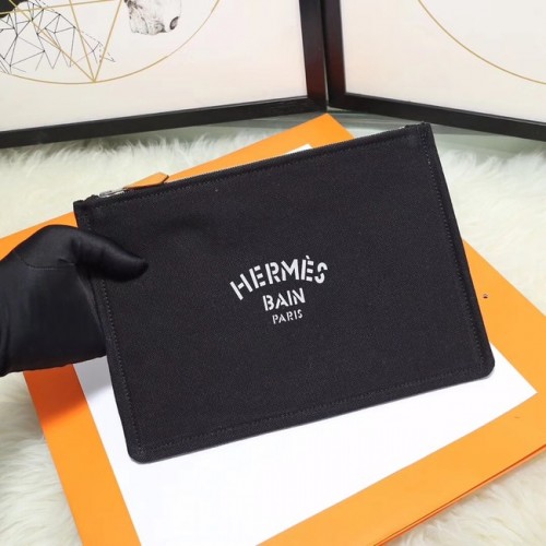 Hermes Kosmetiktasche H3700 Schwarz
