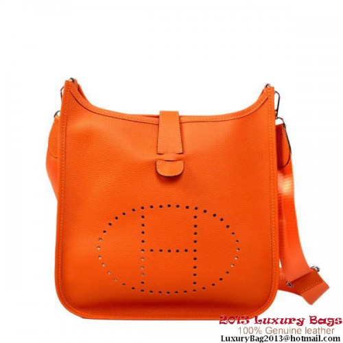Hermes Evelyn Tasche Kalbsleder H1188 Orange