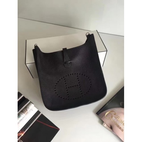 Hermes Evelyne 30cm Umhängetasche E3301 Dunkelbraun