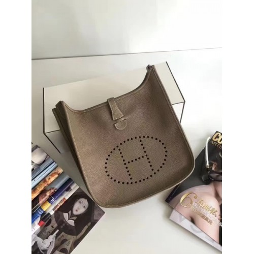 Hermes Evelyne 30cm Umhängetasche E3301 Grau