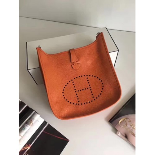 Hermes Evelyne 30cm Umhängetasche E3301 Orange
