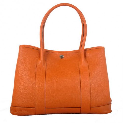 Hermes Garden Party 36CM Tasche Clemence Orange