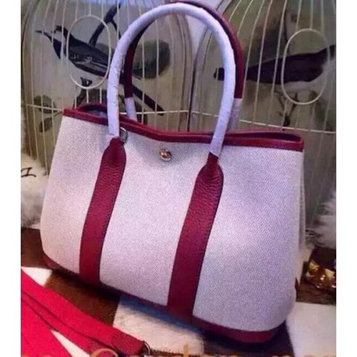 Hermes Garden Party 36cm Tragetaschen Canvas HGP1927 Burgund