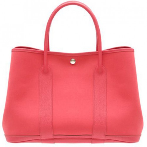 Hermes Garden Party TPM Toile Offizier Buffle Bougainvillier