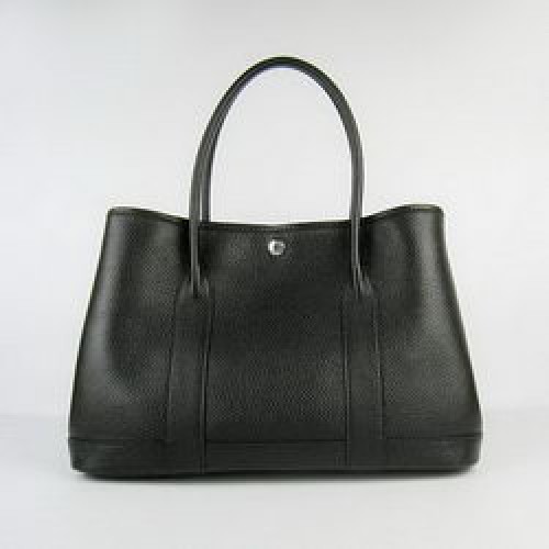 Hermes Jumbo Garden Party Bag Schwarz