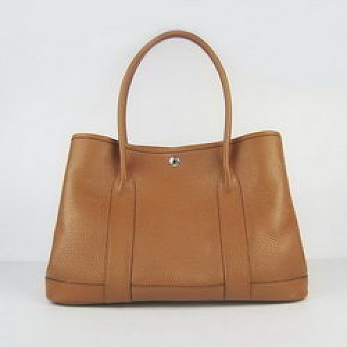 Hermes Jumbo Garden Party Bag Heller Kaffee