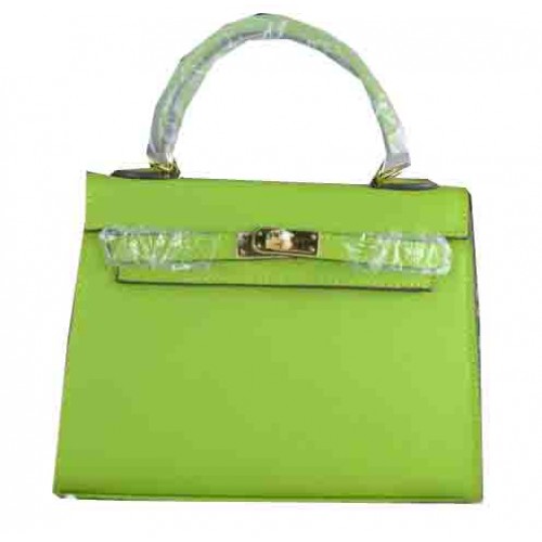 Hermes Kelly 22cm Tragetasche Kalbsleder Grün