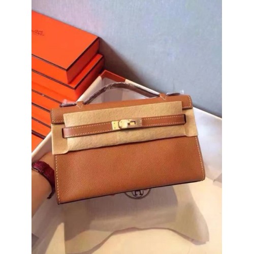 Hermes Kelly 22cm Tragetasche Original Leder KL22 Weizen