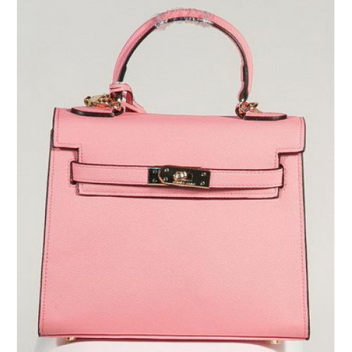 Hermes Kelly 25cm Tragetasche Togo Leder K2138 Pink
