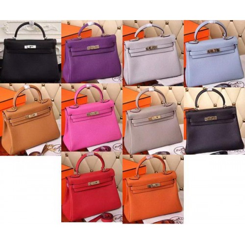 Hermes Kelly 32cm Umhängetasche Kalbsleder K32CL