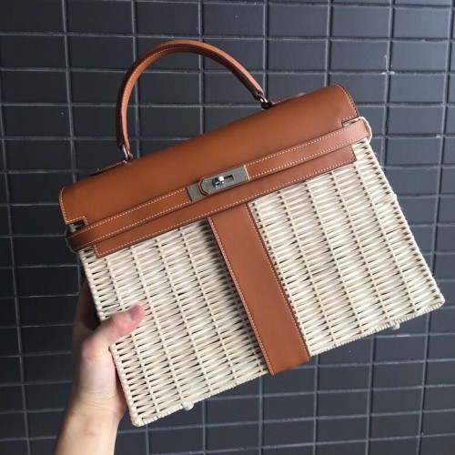 Hermes Kelly 35CM KL35 braun