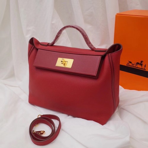 Hermes Kelly togo Ledertasche H2424 rot
