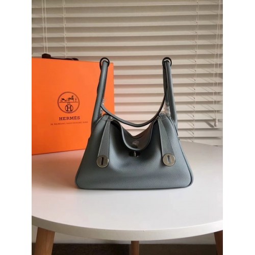 Hermes Lindy Original Togo Ledertasche 5086 Himmelblau