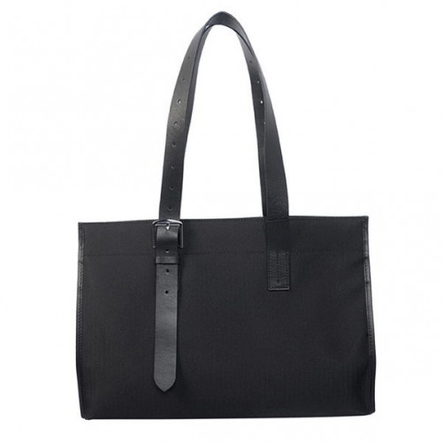 Hermes Umhängetasche Canvas Leder H1674B Schwarz