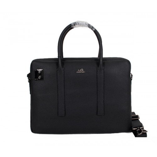 Hermes Original Aktentasche aus Kalbsleder M33991 Schwarz