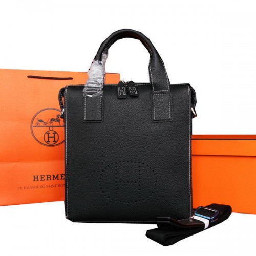 Hermes Original Kalbsleder Tragetasche M86682 Schwarz