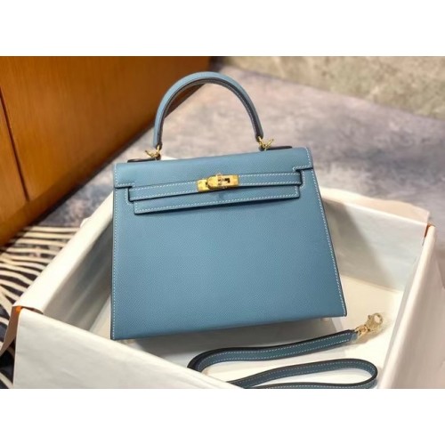 Hermes Original Epsom Leder KEL2578 blau