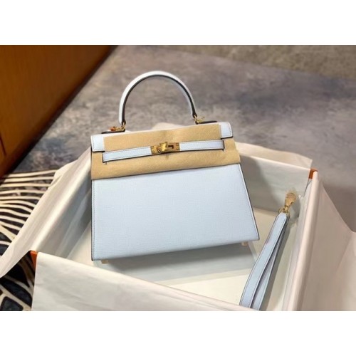 Hermes Original Epsom Leder KEL2578 hellblau