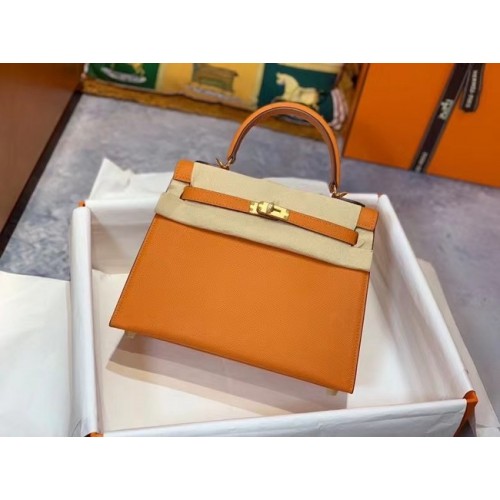 Hermes Original Epsom Leder KEL2578 orange