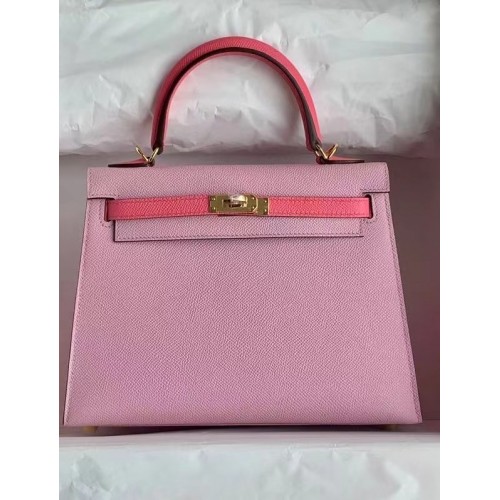 Hermes Original Epsom Leder KEL2578 pink&rose