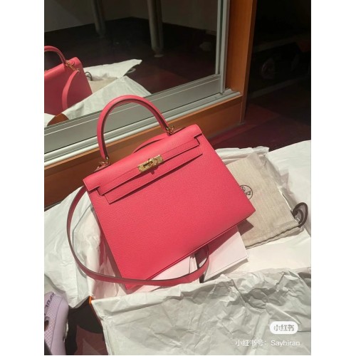 Hermes Original Epsom Leder KEL2578 rosa