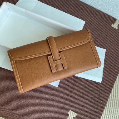 Hermes Original Espom Lederclutch 37088 braun