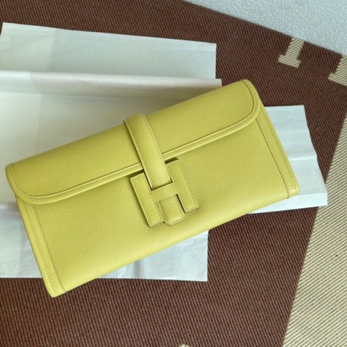 Hermes Original Espom Lederclutch 37088 Zitrone
